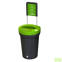 HiStyle 95Ltr D Shaped Bin - Mixed Recycling