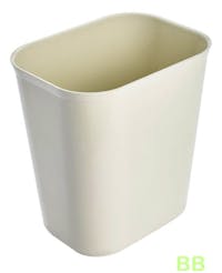 Rubbermaid 13.2 Ltr Beige Fire Retardant Wastebasket