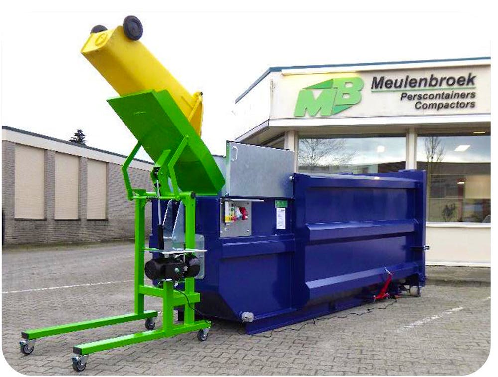 waste compactor 5.3 filling