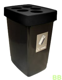 Standard Beca Bin With Silver Base