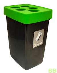 Standard Beca Bin With Silver Base