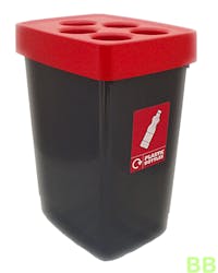 Standard Beca Bin With Silver Base