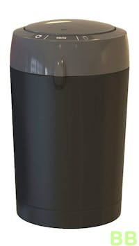 HiStyle 135Ltr Round Bin with Grey Recycling Lid