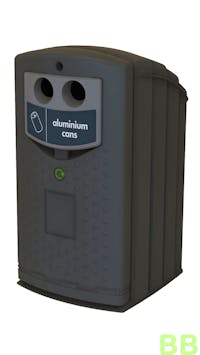 HiStyle 240 Enviro With Grey Aluminium Cans Aperture - Black Body