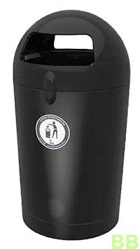 City Dome Hooded 100 Ltr Litter Bin