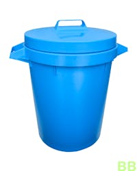 Blue 90 Ltr Dustbin