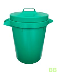Green 90 Ltr Dustbin