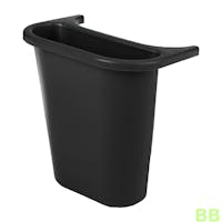 Rubbermaid 4.5 Ltr Black Saddle Bin