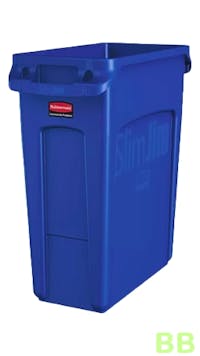 60 Ltr Slim Jim® Blue Body with Venting Channels