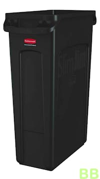 87Ltr Slim Jim® Black Body with Venting Channels
