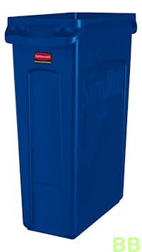 87Ltr Slim Jim® Blue Body with Venting Channels