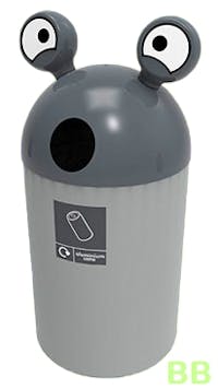 Hi Style 75ltr Cans Recycling School Bin