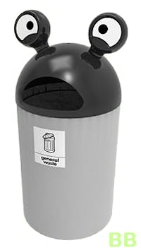 Hi Style 75ltr General Waste Recycling School Bin