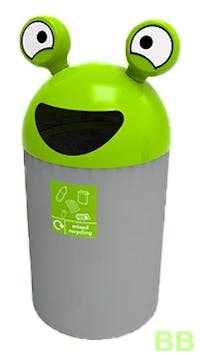 Hi Style 75ltr Mixed Waste Recycling School Bin