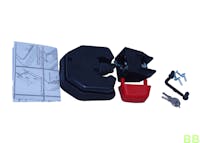 Single Gravity Lock set for 2-Wheel Bins