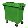 Summer Sale - Green 770 ltr Wheelie Bin