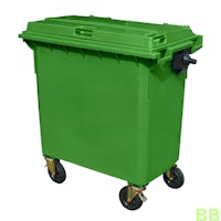 Summer Sale - Green 770 ltr Wheelie Bin