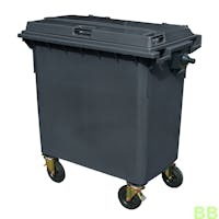 Summer Sale - Grey 770 ltr Wheelie Bin