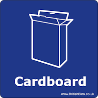 WRAP Vinyl SlimBin Sticker for Cardboard