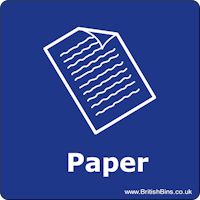 WRAP Vinyl SlimBin Sticker for Paper
