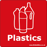 WRAP Vinyl SlimBin Sticker for Plastics