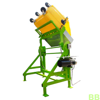 Tipler Machine Powered T3 Two and Four Wheel Bin Tippler