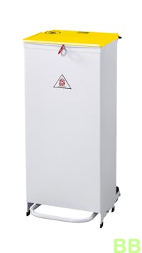 20Ltr Fire Retardant Clinical Waste Pedal Bin