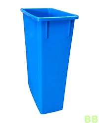Blue Slim Bin Body 87 Ltr