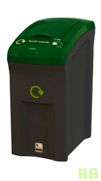 HiStyle 55 With Green Lift Lid For Food Waste