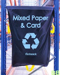 Blue Racksack for Mixed Paper and Card - 25kg