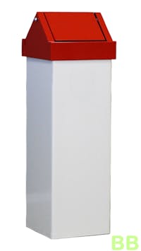 28Ltr SwingTop Metal Recycling Bin