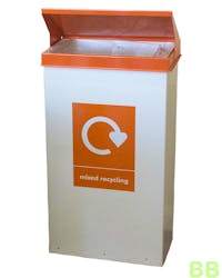 80Ltr EasyRecycle Metal Bin