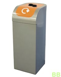 80Ltr Single Stream Recycling Metal Bin
