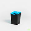 Method 20Ltr Open Lid Blue Paper Bin