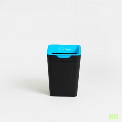 Method 20Ltr Open Lid Blue Paper Bin
