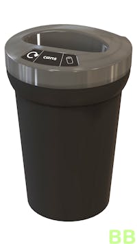 HiStyle 95Ltr D Shaped Bin - Cans