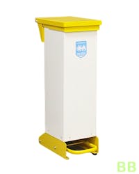 28Ltr Sanitary Waste Fire Retardant Pedal Bin