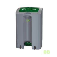 HiStyle 90Ltr SlimStep Recycling Bin - Food Waste
