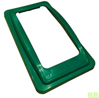 SlimBin Lid General Waste Green (No Flaps)