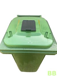 Food flap Lid - grey (FITTED) - does not include Wheelie Bin
