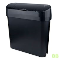 Automatic-Opening 15Ltr Sanitary Bin - Black
