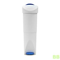 Slimline 20Ltr Pedal-Operated Sanitary Bin - White