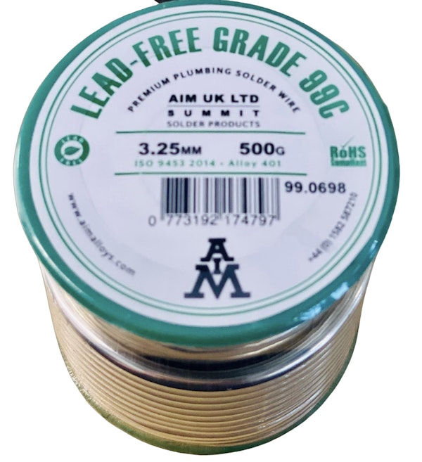 Lead Free Solder Wire 500g : Direct Plumbing Supplies