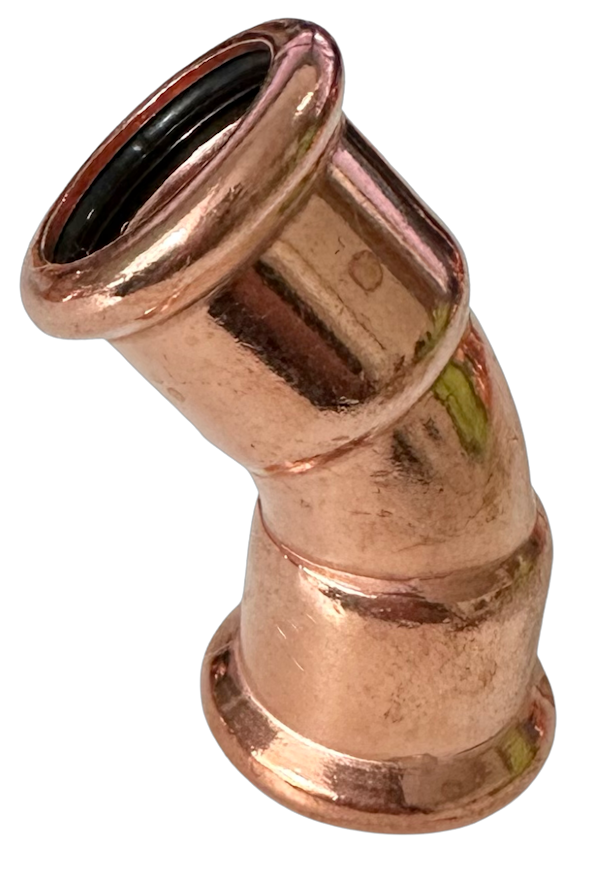 Pressfit Water 28mm 45° Elbow