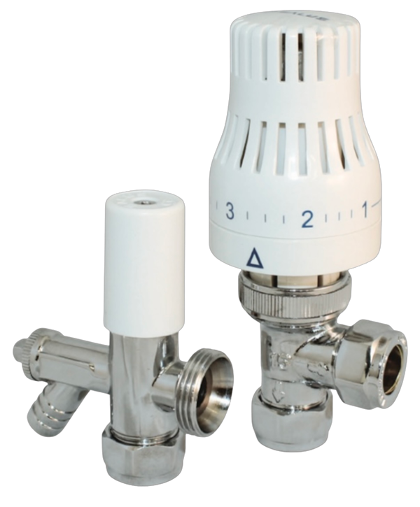 Salus 15mm Angled Thermostatic Radiator Valve TRV31LS10 : Direct Plumbing  Supplies