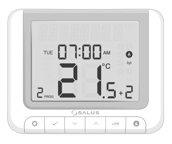 Salus Rt520tx Salus Heating Controller Rt520 Salus Thermostat