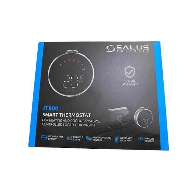 SALUS Controls UK IT800 smart thermostat