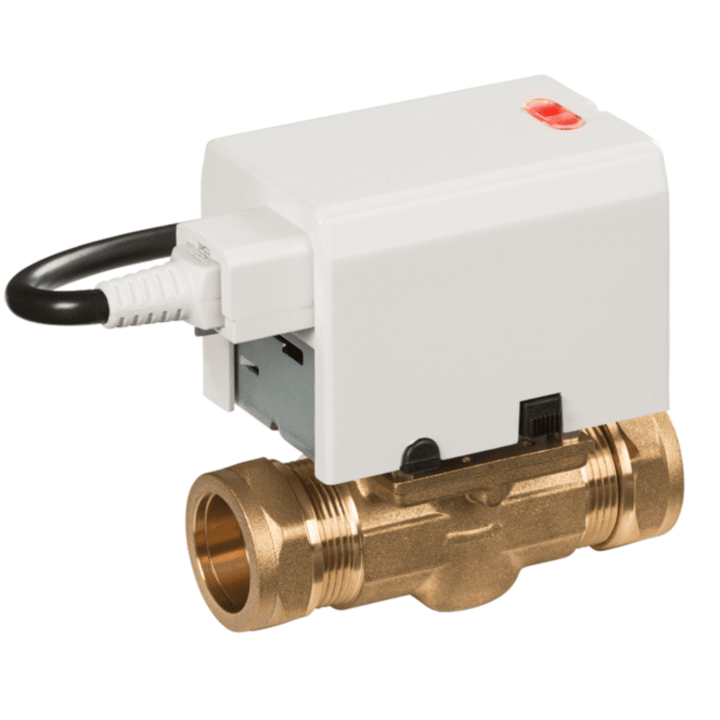 ESi 28mm 2 Port Motorised Zone Valve - Neon Light & Plug