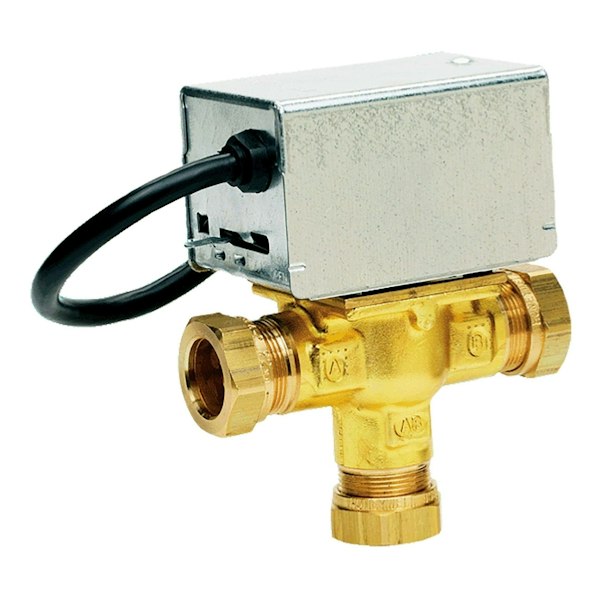 Honeywell 28mm 3 Way Mid-Position Valve