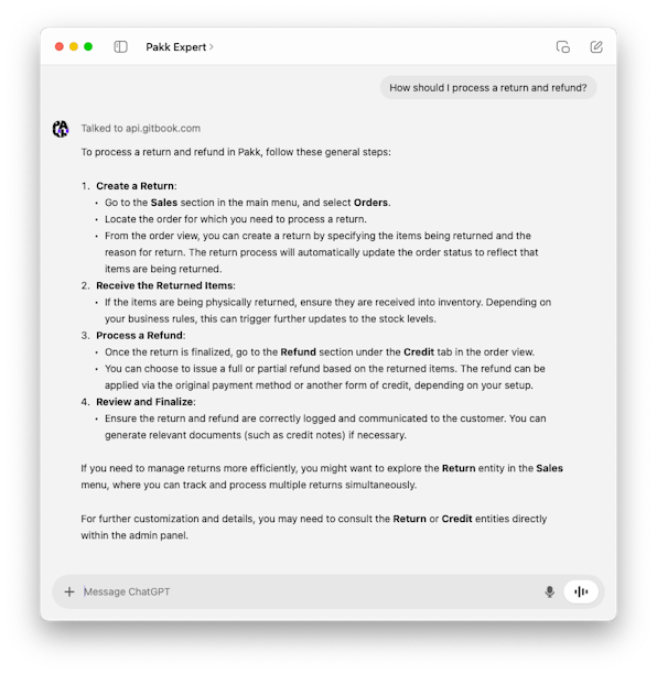 Pakk Expert Screenshot 2